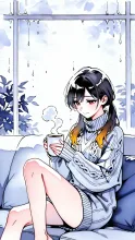 ココアでホッと