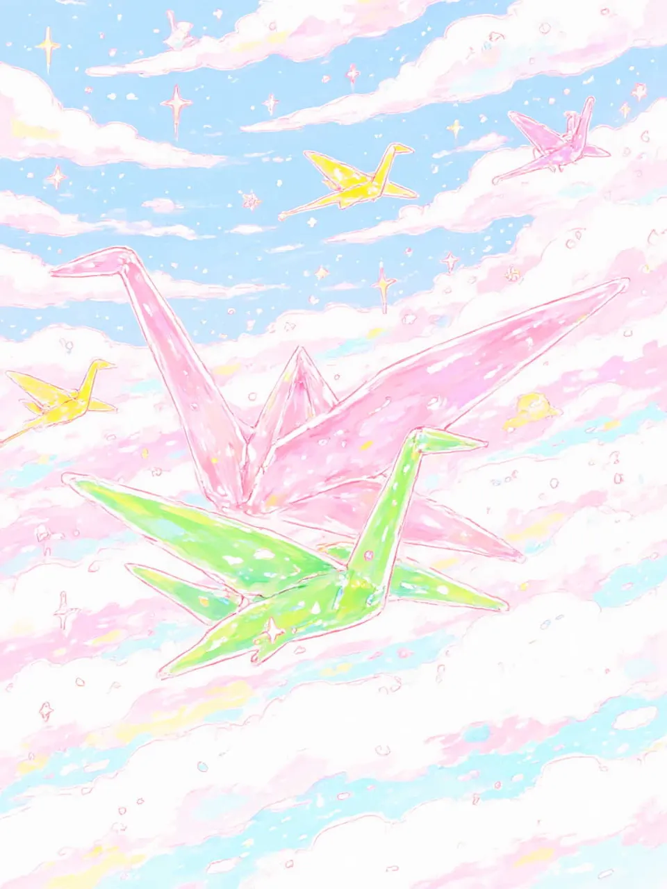カラフルで可愛いイラスト