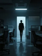 灯りが消えたOffice