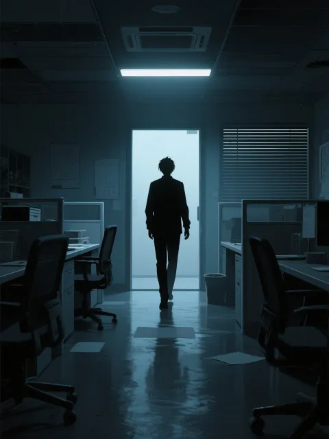 灯りが消えたOffice