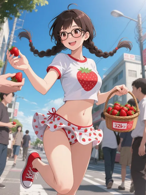 「穂蔵 灯子(ほのぐら とうこ)」苺キャンペーン(チラ有り)