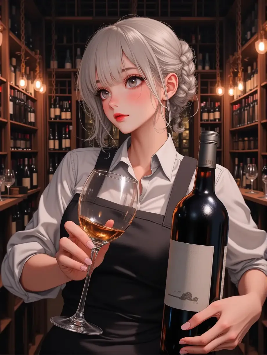 ソムリエ — naoxさんのAIイラスト