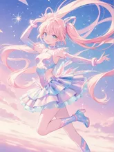 画像生成チャレンジ·舞う少女 の投稿作品