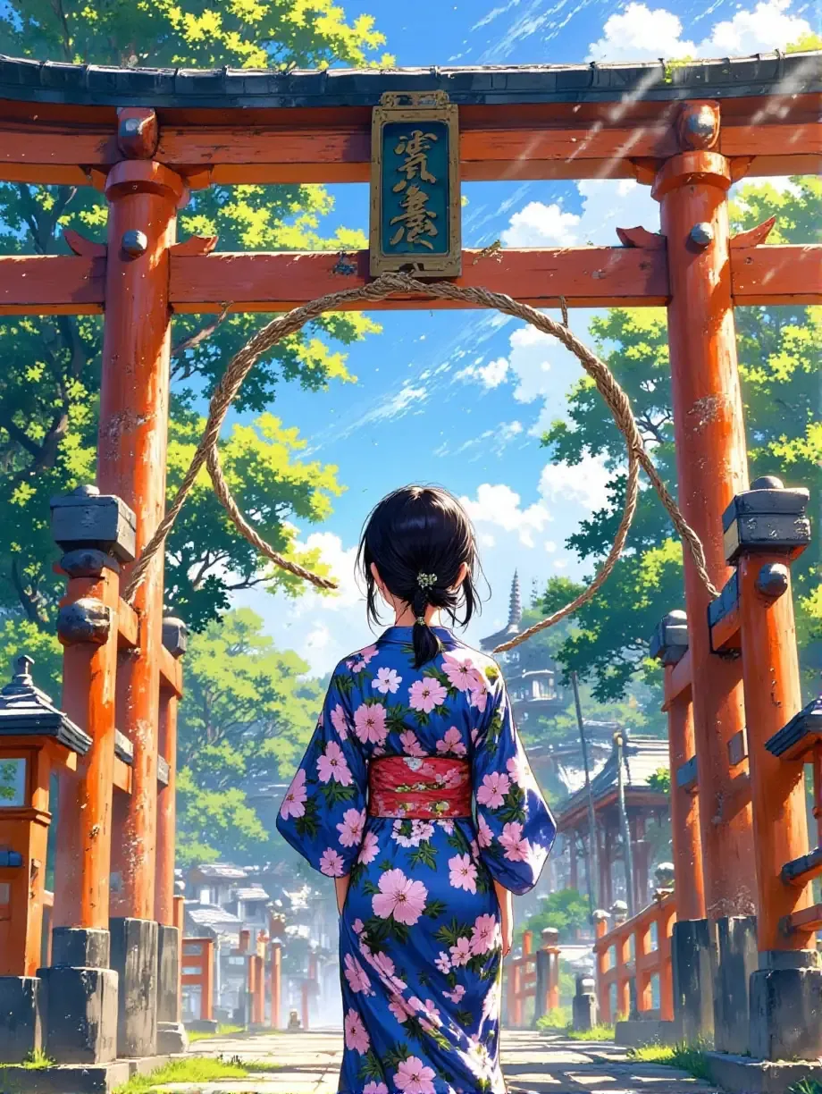 こんな茅の輪潜れんたい