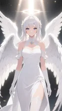 純白の天使