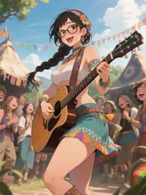 「穂蔵　灯子(ほのぐら　とうこ)」ヒッピーに出会う