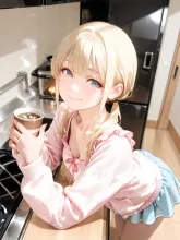 ホットココア·両手で包むマグ の投稿作品