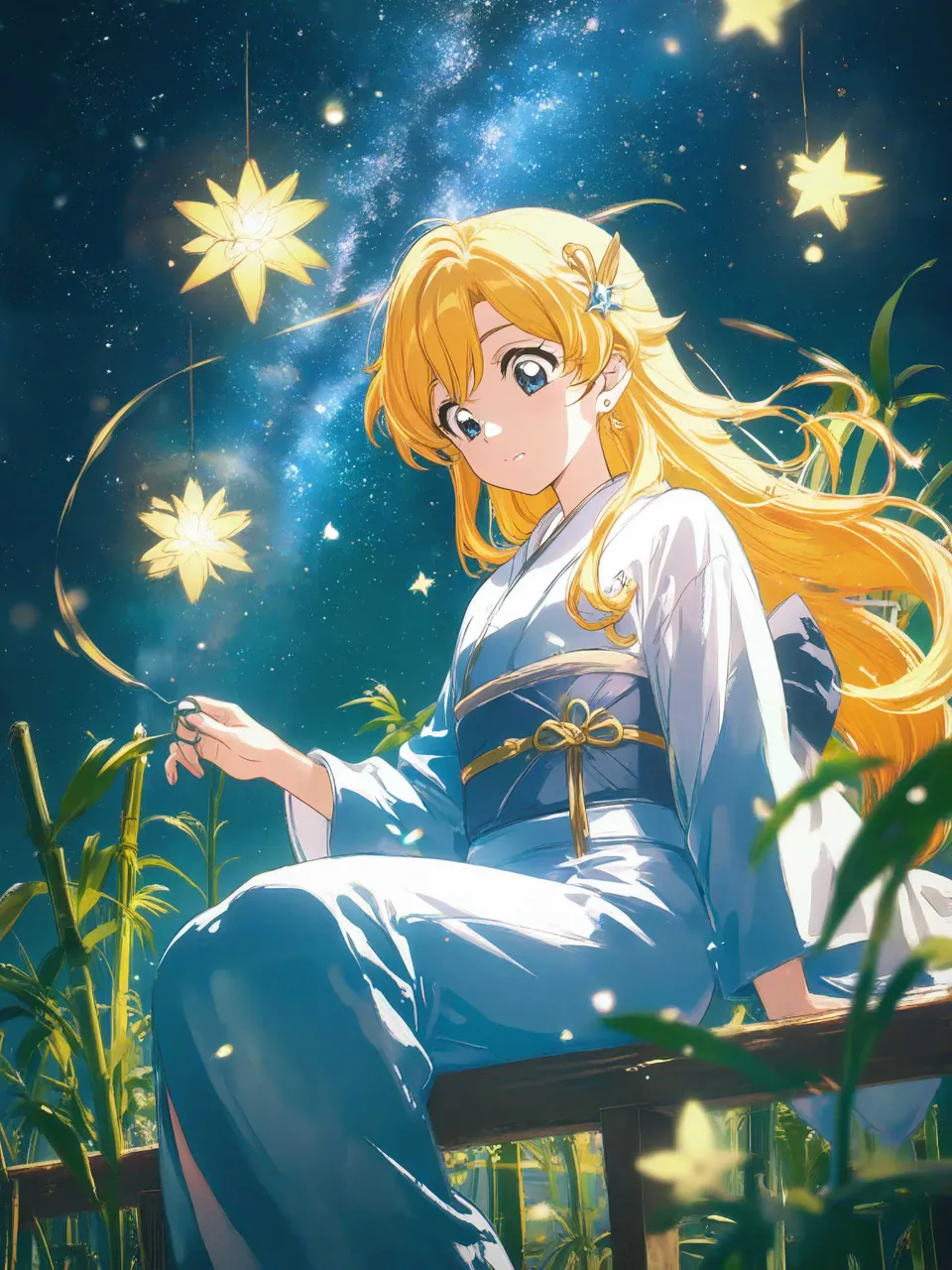 星巡りの希う(ねがう)夜に