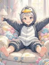 ペンギンの着ぐるみ