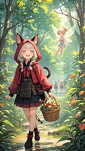 赤ずきんと妖精