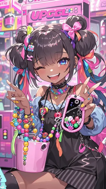 ロリカワギャル💕ゲーセン好き❤️