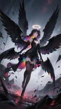 黒翼展開