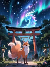 幻想の — オーロライラストのAIイラスト｜SUPPART