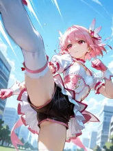 蹴る。