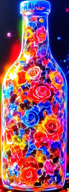 Flowers in a jar