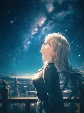 星を見上げる夜·チャレンジ の投稿作品