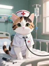 三毛猫ナースにゃん🐱