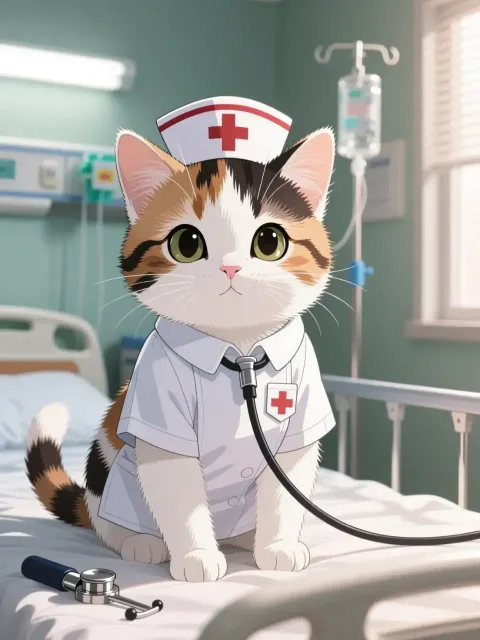 三毛猫ナースにゃん🐱