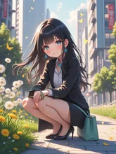 どう見てもカタギっす！お嬢 — カイトさんのAIイラスト