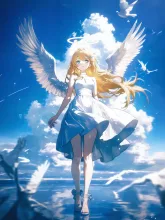 舞い降りる天使