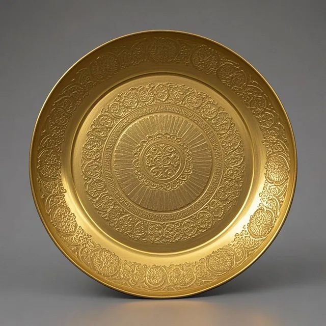 黄金のお皿