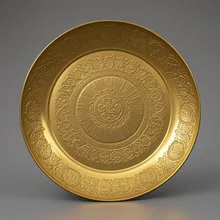 黄金のお皿