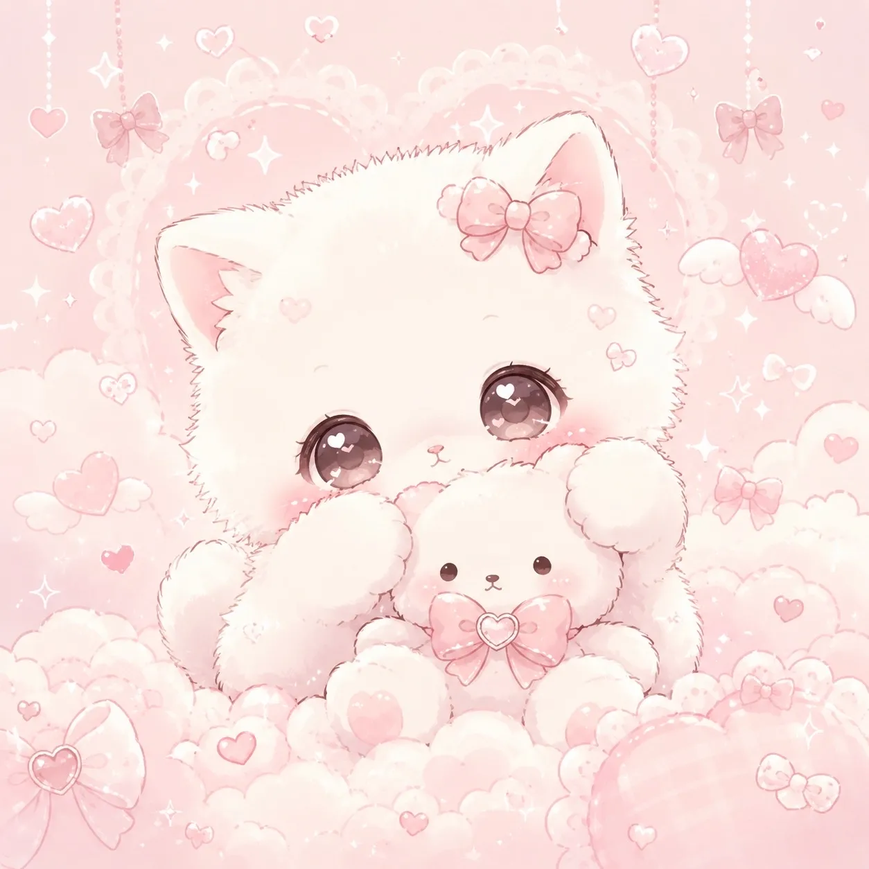 キュート猫🐱💖 — いっぬさんのAIイラスト
