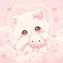 キュート猫🐱💖 — いっぬさんのAIイラスト