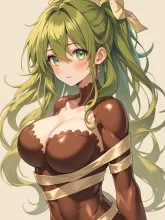 この娘、チョコレート着てます。 — オグモソさんのAIイラスト