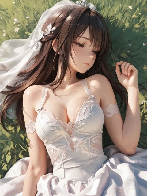 This is a digital painting in… - お花見デート🌸