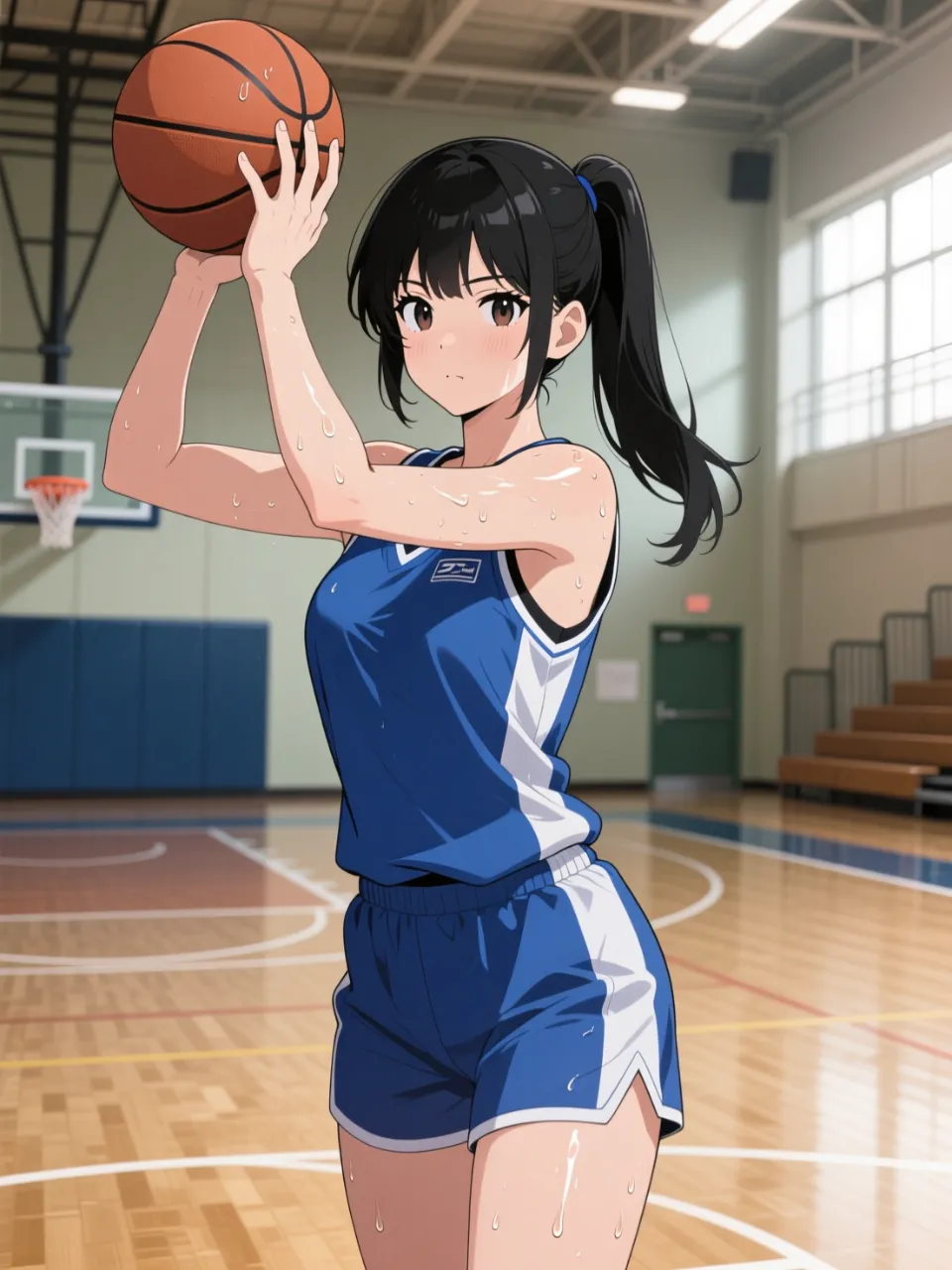 女子バスケ部の女子高生2 — 衛宮士郎さんのAIイラスト