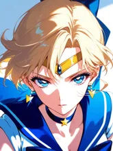 セーラーウラヌスとネプチューン。 — らうらさんのAIイラスト