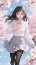 手を胸に当てる鼓動の瞬間