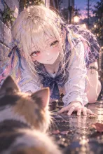 (/・ω・)/にゃー!