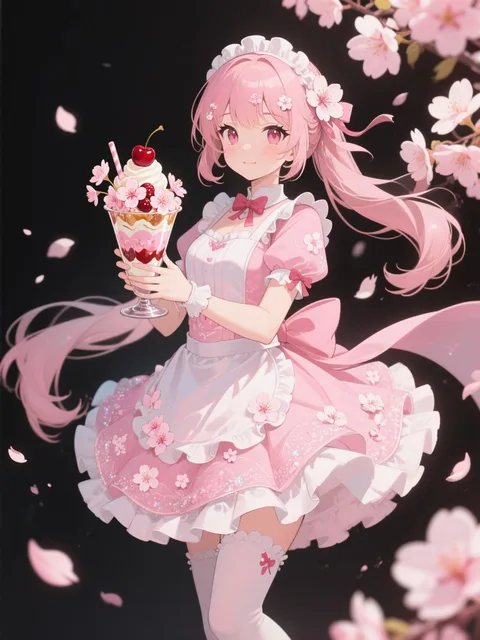 高精度アニメ - 🌸桜舞う少女MAX / マロン
