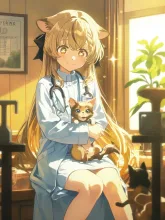女性獣医さん·もふもふと共に の投稿作品