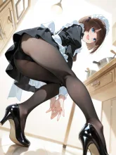 そんな所に隠れて💕