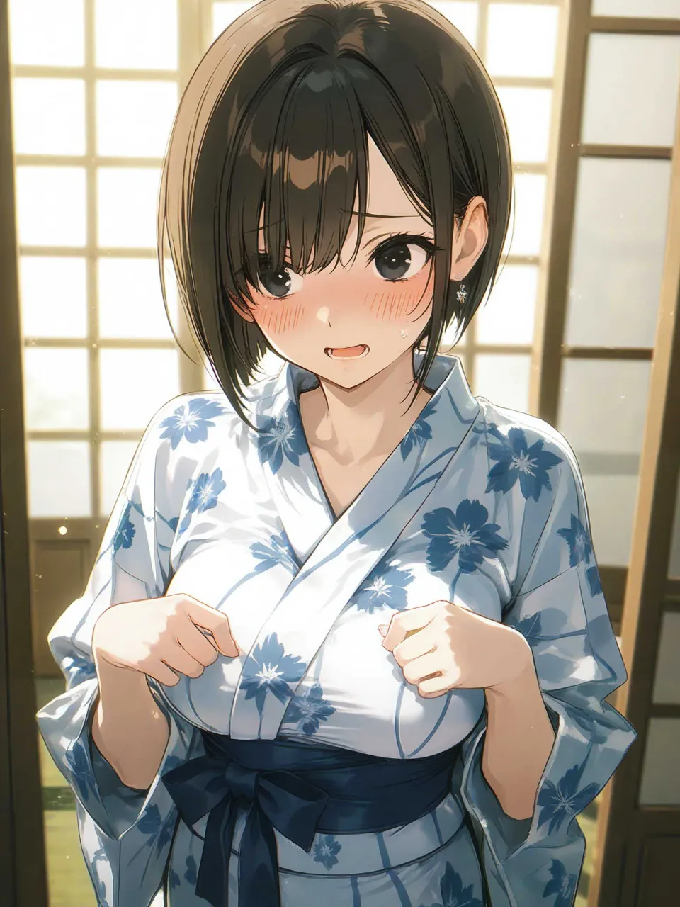 「お風呂入ってさっぱりしたし…その、いちゃいちゃしたいなぁって…💦」