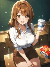 あ、お菓子食べます？