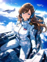 女性パイロット·大空を制す、凛々しい翼 の受賞作品