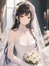 結婚当日の朝 — ガムルさんのAIイラスト