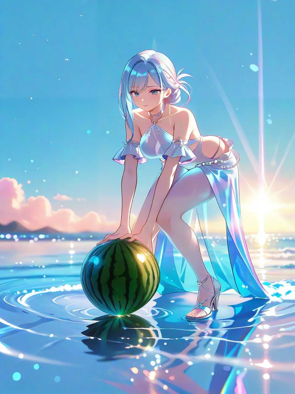 正直な貴方に、この西瓜を贈りましょう‼️