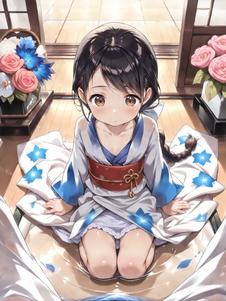 生け花のプロンプトってどんなだー！(_･ω･)_ﾊﾞｧﾝ