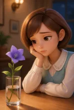 何かが心に触れた？