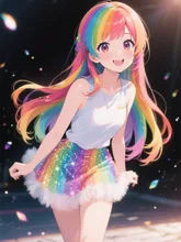カラフルヘアガール·チャレンジ の投稿作品