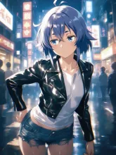 髪型もクールな師匠