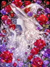 Witch of the Rose 2枚 — ステンドグラスイラストのAIイラスト|SUPPART