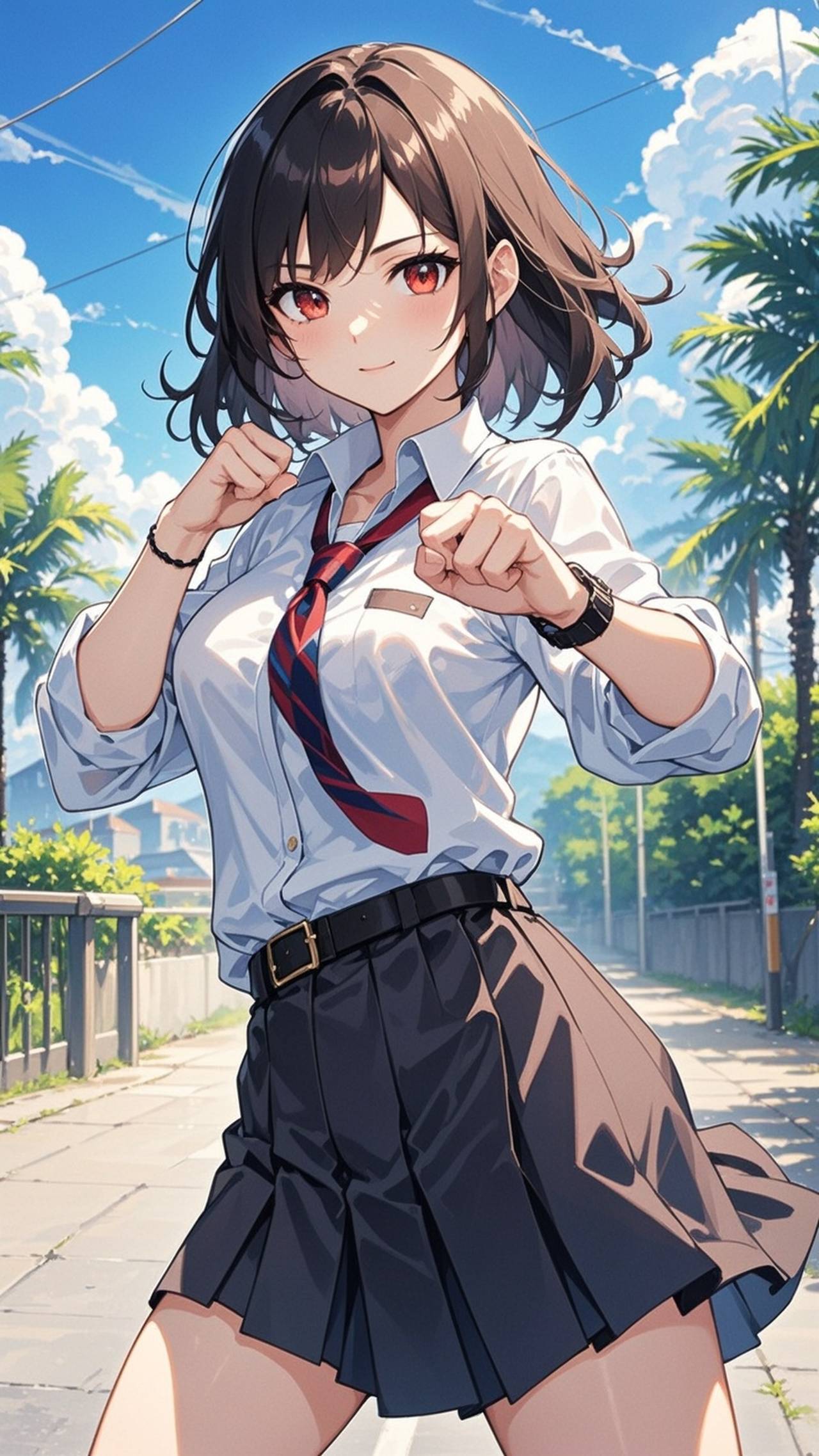 来いや！ — さんごさんのAIイラスト