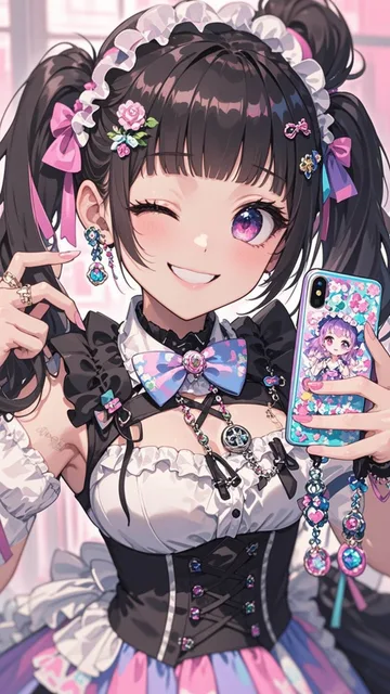 黒髪ロリカワギャル💕