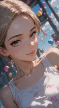 駄菓子屋の夏 — ネコまるさんのAIイラスト